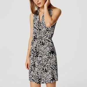 LOFT | Bamboo Print Sleeveless Dress